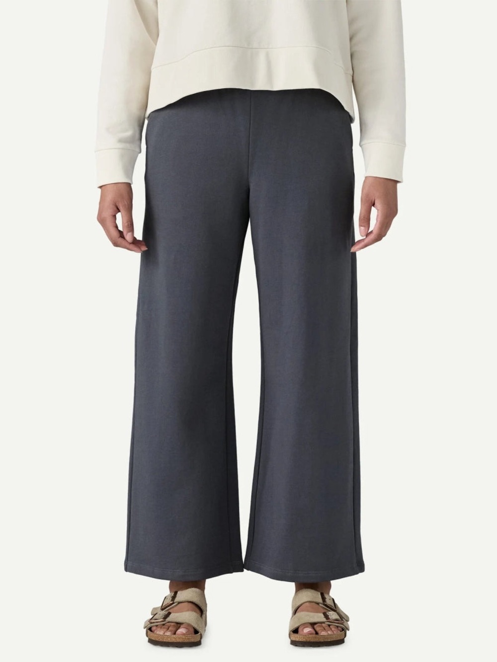Patagonia Regenerative Organic Cotton Essential Pants Wide Leg Sweatpants Sz XL